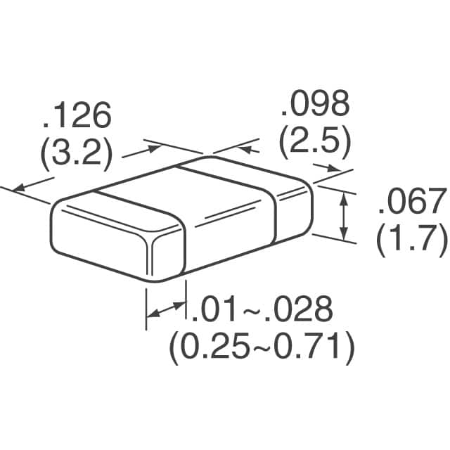 VJ1210Y223KXGAT5Z Vishay Vitramon  Ceramic Capacitors
